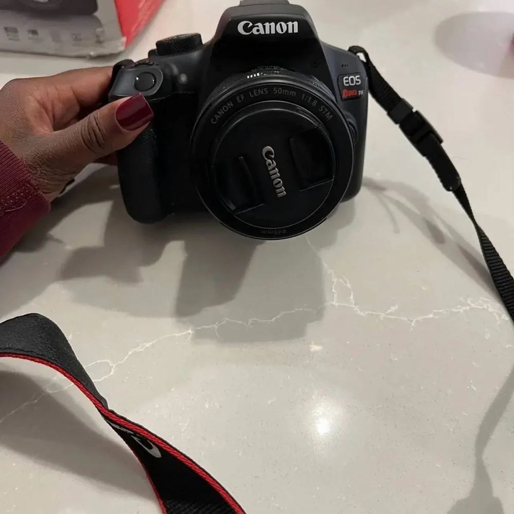 Canon rebel t6 digital SLR camera.